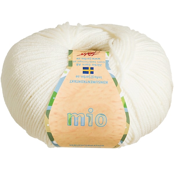 Mio Garn Merinoull 50g Ecru (30202)
