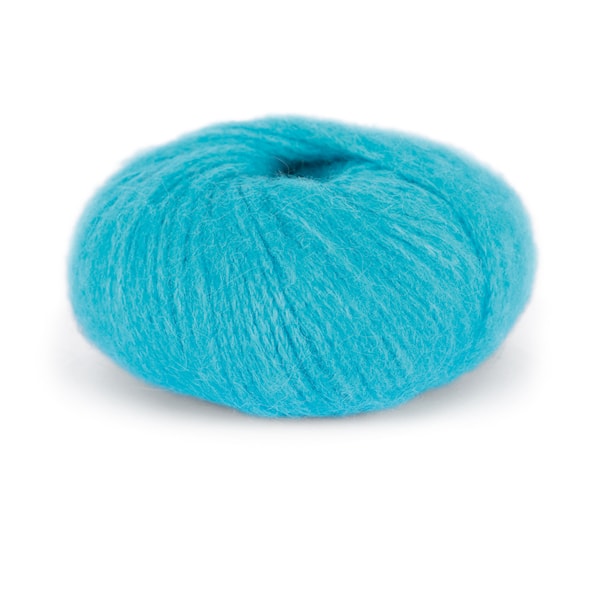 Du Store Alpakka Pus Garn Alpakkamix 50 g Turkis 4006