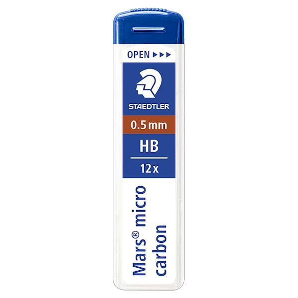 Blyantstift Mars Micro 0,5 mm HB (12 stifter) Staedtler