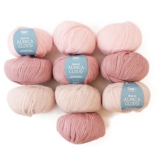 Color Pack Adlibris Alpaca Cloud 50g Vintage Blush 10-Pack