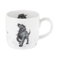 Royal Worcester WD Labrador Mugg 31 cl Vit