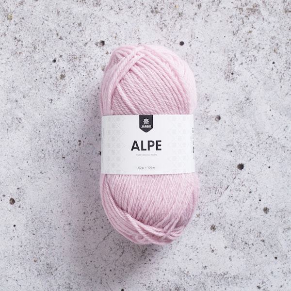 Alpe ullgarn 50 gr Rose Melody 14 Järbo