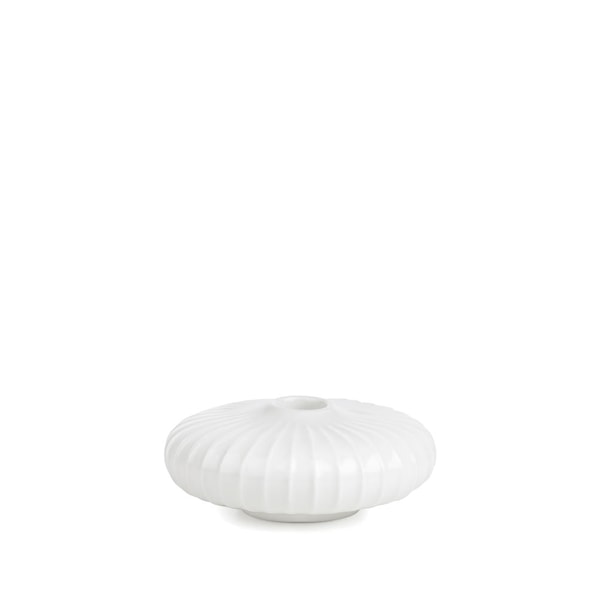 Lysestake, Hammershöi, H 4,5 cm, Hvit, Kähler