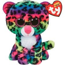 TY Dotty, Leopard multicolor, 15 cm