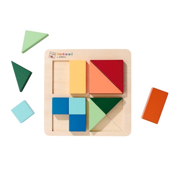 Montessori Pussel i Olika Former Eichhorn
