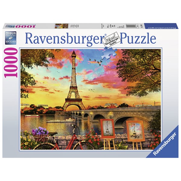 The banks of the Seine Pussel 1000 bitar Ravensburger