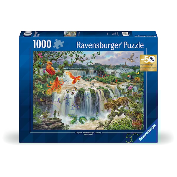 Puslespill 1000 Waterfall Iguazu Ravensburger