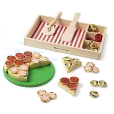 Puinen ruokaleikkipizza Melissa & Doug