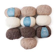 Color Pack Adlibris Alpaca Cloud 50g Classic Blend 10-Pack