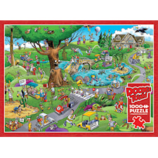 Palapelit DoodleTown: Par for the Course 1000 palaa, Cobble Hill