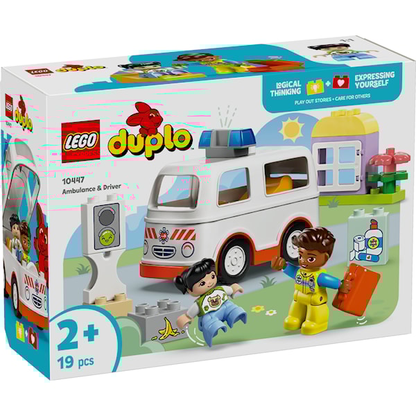 Sykebil med sjåfør LEGO® DUPLO® Town (10447)