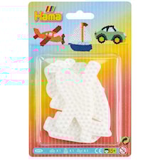 Hama Midi Pärlplattor 4576 Flygplan, Bil, Båt 3-pack