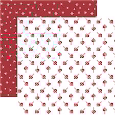 Kuviopaperi , arkki 30,5x30,5 cm, 180 g, 4ark,