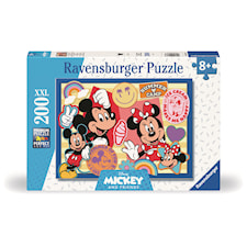 Pussel Mickey & Minnie's Road Trip! 200 bitar, Ravensburger