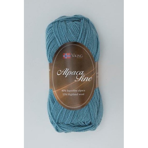 Viking of Norway Alpaca Fine 50 gr turkoosi