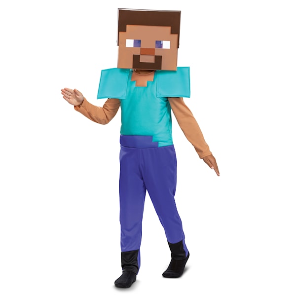 Minecraft Kostyme Fancy Steve S (4-6) Disguise