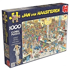 Jan van Haasteren, Queued Up!!, Pussel 1000 bitar