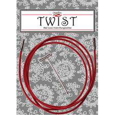 TWIST Red kabel 75 cm/Large [L] ChiaoGoo