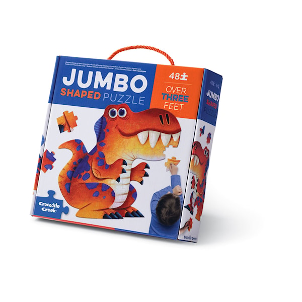 Dinosaurie Jumbopussel Barnpussel 48 Bitar Crocodile Creek