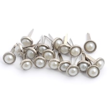 Splittbinders, perler, 18 stykk á 8mm.