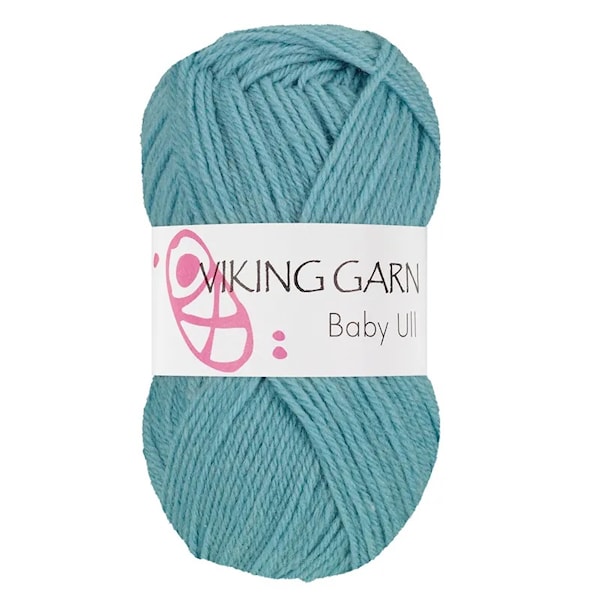 Baby Ull Garn Merinoull 50 g Viking Garn