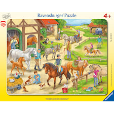 A Day At The Ranch Palapelit 40 palaa, Ravensburger