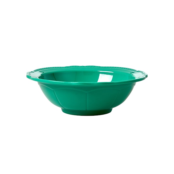 Rice Skål D 15 cm Melamin Mörkgrön (grønn) - tallrikar & skålar Rice Skål D 15 cm Melamin Mörkgrön (grønn) - tallrikar & skålar