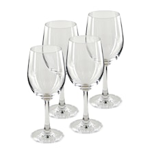 Modern House Pure & Simple Vitvinsglas 4-pack Klar