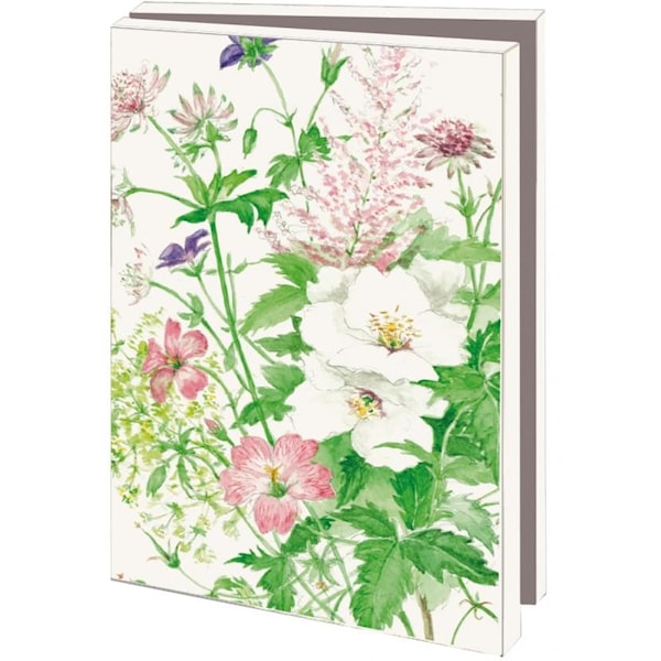 Vykort Dubbla med kuvert &Auml;ngsblommor 10-pack Bekking & Blitz