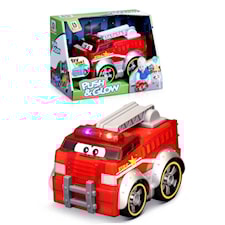 Push & Glow Brandbil med Ljud och Ljus Bb Junior