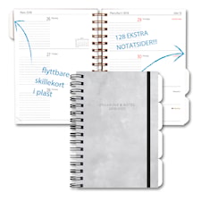 Studentplanlegger 19/20 GRIEG A5 Betong