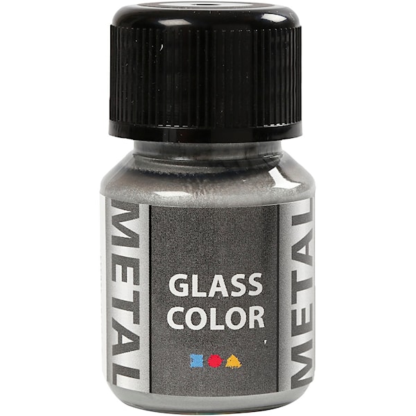 Glass Color Metal, sølv, 30 ml/ 1 fl.