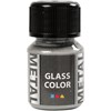 Glas Color Metal lasimaali, hopea, 30 ml/ 1 pll