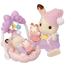 Sovset med Figurer Sylvanian Families