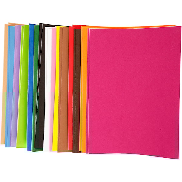 Mosgummi, selvklebende, A4, ark 210x297 mm, tykkelse 2 mm, 30 ass. ark/ 1 pk.