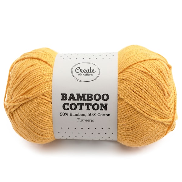 Adlibris Bamboo Cotton 100g Turmeric A538