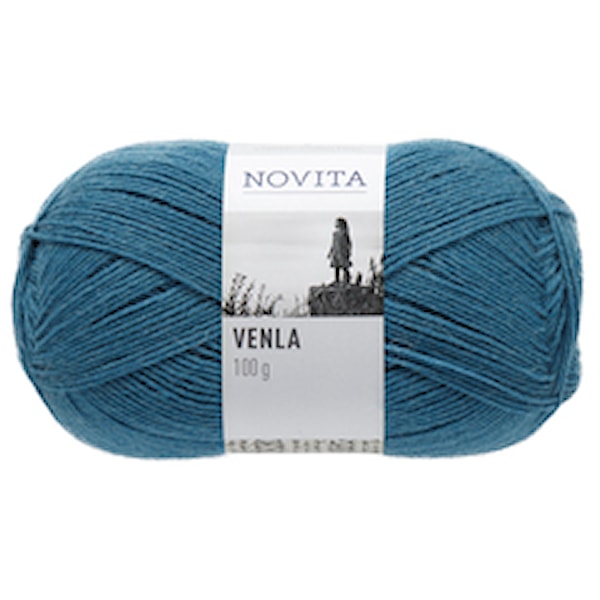 Novita Venla Lanka Villasekoite 100 g, petrooli 182