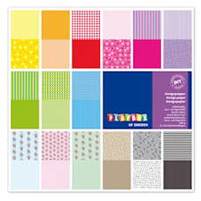 Designlehtiö 30 sivua kuviollinen Playbox