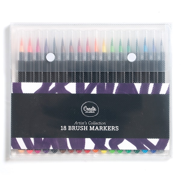 Brushmarker Adlibris 18-pack