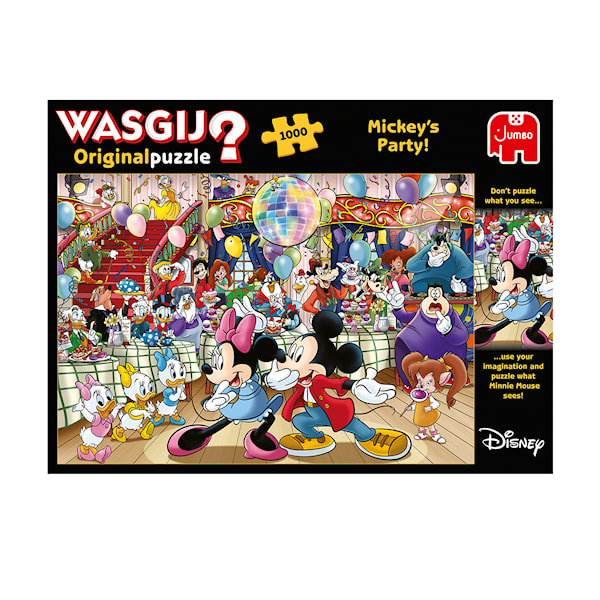 Dėlionė Royal Jumbo Bv „Wasgij“ – originalus „Disney“ (1000 vnt.)