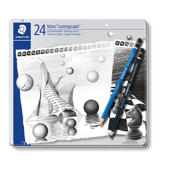 Skisspennor STAEDTLER Mars Lumograph 24-pack Premium