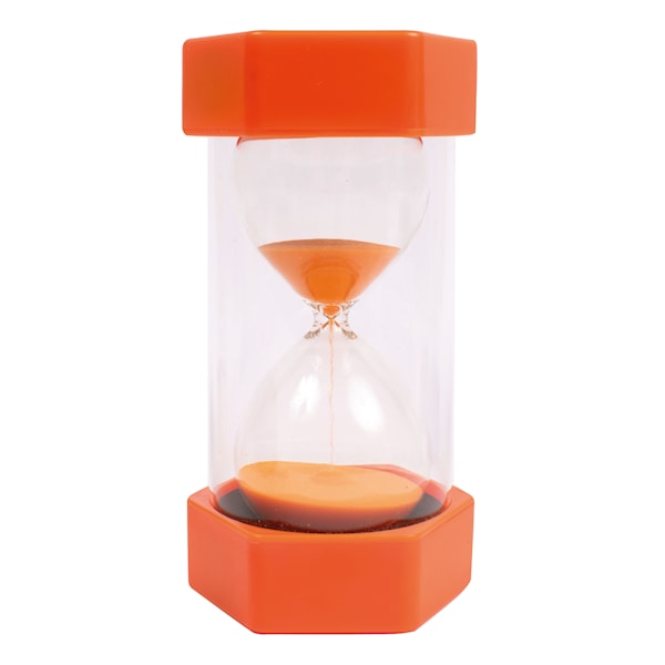 Stort timeglass 10 min Oransje MyPauze