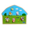 Peppa Pig Shaped Wooden Puzzle - Playground