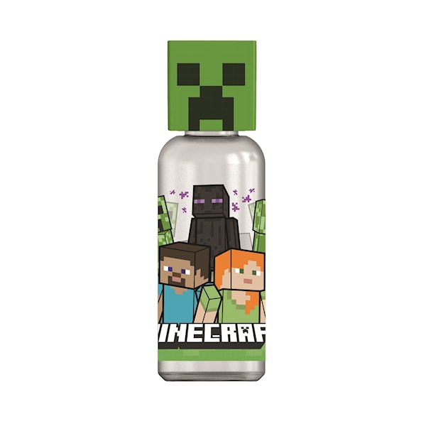 Minecraft Flaske med 3D Figurhode