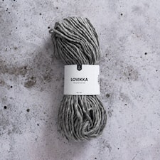 Lovikka Villalanka 100 g Keskiharmaa (7602) Järbo