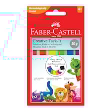 Kiinnitysmassa Värillinen Tack-it Creative 50g Faber Castell