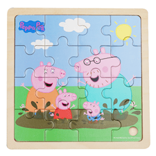 Peppa Pig palapeli Muddy 16 palaa