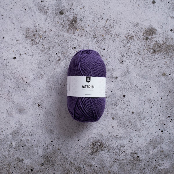 Astrid Ullgarn 50 g Pale plum Järbo