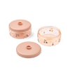 Dominique Tritan Barnmatsförvaring 500 ml 2-Pack Peach/Sea shell Liewood
