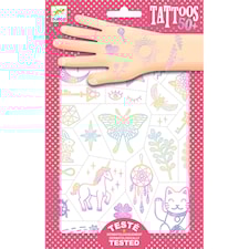 Tatueringar Lucky Charm 50-pack Djeco